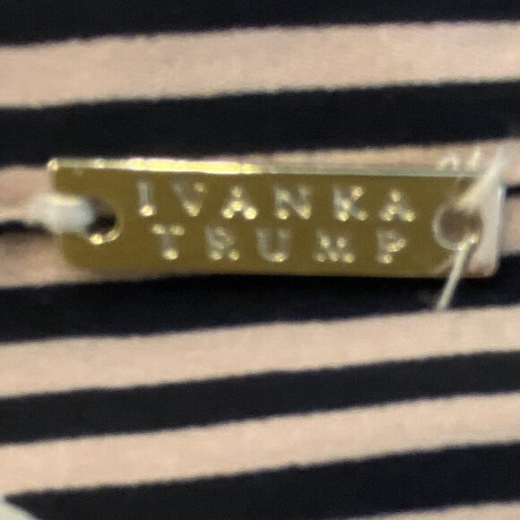 Ivanka Trump Blouse Women XL BowTie Cuff 3/4 Sleeve Travel Casual Tunic Top - Picture 11 of 12